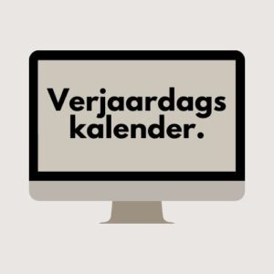 verjaardagskalender