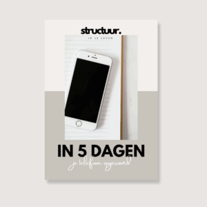 telefoon opruimen
